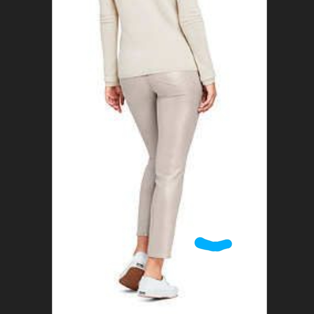 High Rise Shimmer Ankle Jeans - Picture 8 of 8